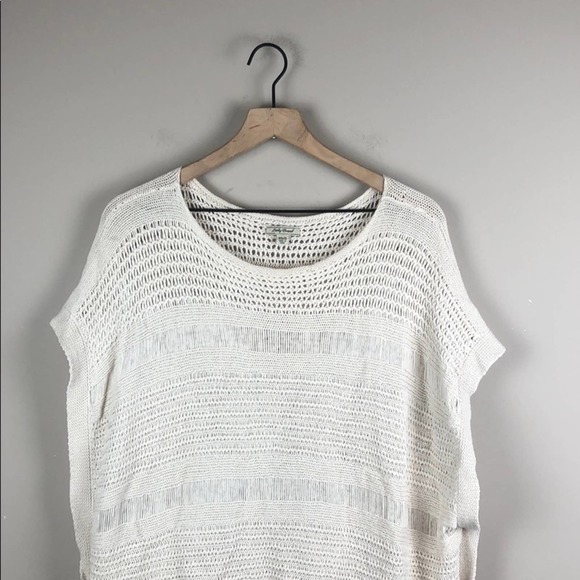 Lucky Brand Fringe Poncho Sweater (Size XS/S) - Picture 3 of 5